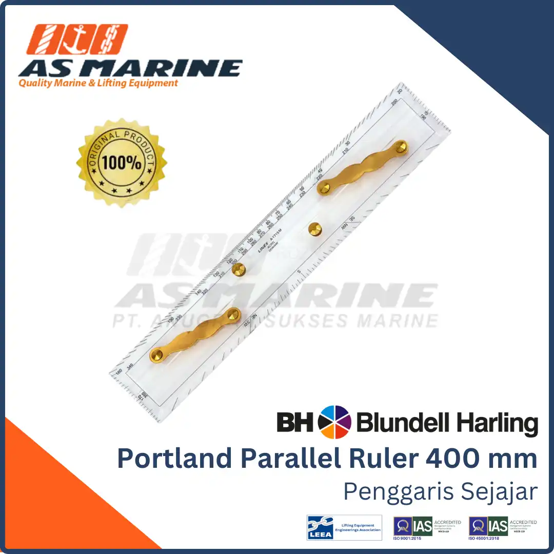 Portland Parallel Ruler / Penggaris Sejajar 400 mm BLUNDELL HARLING